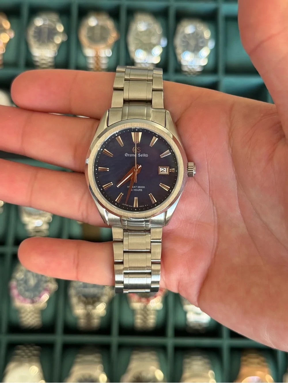 Seiko Mod: Grand Seiko Navy Suwa